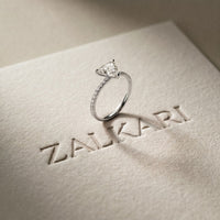 The Sorelle 1.50 CT Trillion Lab Grown Diamond Ring White