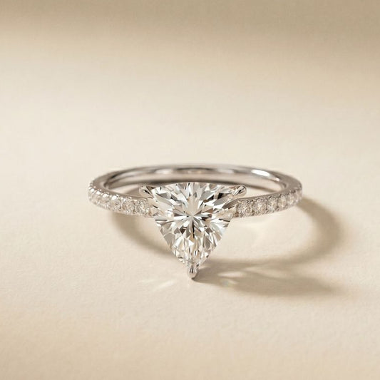 The Sorelle 1.50 CT Trillion Lab Grown Diamond Ring
