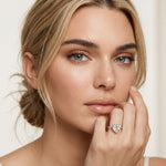 3 CT Heart Cut The Valentina Lab Grown Diamond Ring For Girls Gold