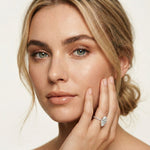 3 CT Marquise Cut Lab Grown Verona  Diamond Ring Rose Gold