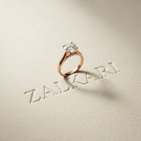 2.20CTW Round Lab Grown Diamond Bloom Ring For Her Rose Gold