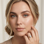 2.20CTW Round Lab Grown Diamond Bloom Ring For Her Gold