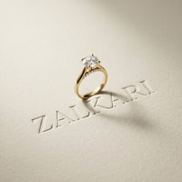 2.20CTW Round Lab Grown Diamond Bloom Ring For Her Gold