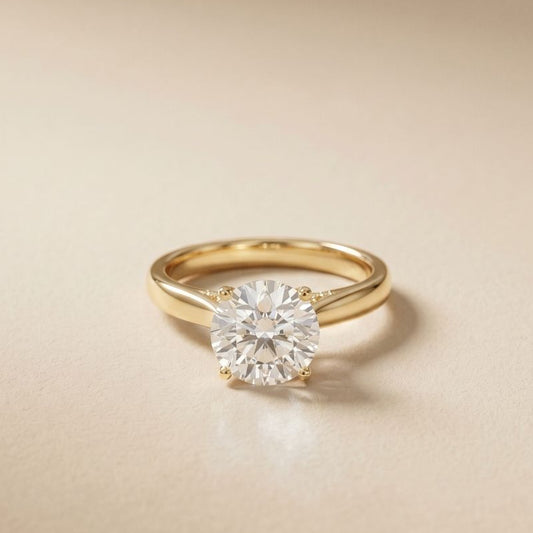 2.20CTW Round Lab Grown Diamond Bloom Ring For Her