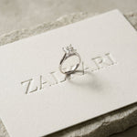 2.20 CT Princess Cut Lab Grown Diamond Frosted Promise Ring White 