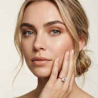 1 CT Round Lab Grown Diamond Twisted Whisper Birthday Gift Ring Rose Gold