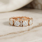 5.40CTW Sunlit Reverie Lab Grown Diamond Eternity Band For Her