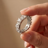 5.40CTW Sunlit Reverie Lab Grown Diamond Eternity Band For Her