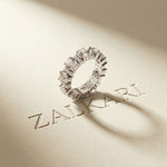 5.40CTW Sunlit Reverie Lab Grown Diamond Eternity Band For Her