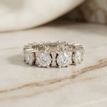 5.40CTW Sunlit Reverie Lab Grown Diamond Eternity Band For Her