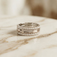 Everlasting Promise 1.40CTW Lab Grown Diamond Wedding Band Set