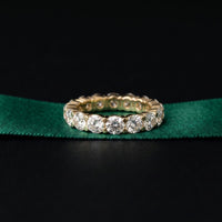 Eternal Lab Grown Diamond Eternity Wedding Band 4.8CTW