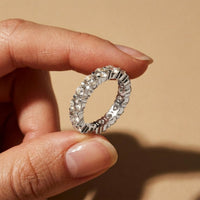 Eternal Lab Grown Diamond Eternity Wedding Band 4.8CTW