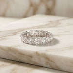 Eternal Lab Grown Diamond Eternity Wedding Band 4.8CTW
