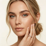 Cherished Forever Lab Grown Diamond Wedding Band For Her 0.70CT Rose Gold