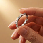 Cherished Forever Lab Grown Diamond Wedding Band For Her 0.70CT White