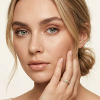 0.70CT Bound By Love Lab Grown Diamond Wedding Band Gold