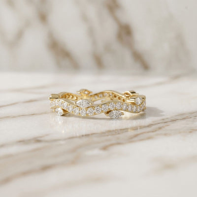 0.70CT Bound By Love Lab Grown Diamond Wedding Band