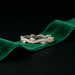 0.70CT Bound By Love Lab Grown Diamond Wedding Band White