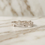 0.70CT Bound By Love Lab Grown Diamond Wedding Band White