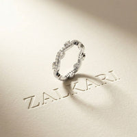 0.70CT Bound By Love Lab Grown Diamond Wedding Band White