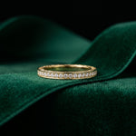 0.50CT Forever Bound Lab Grown Diamond Wedding Band For Her Gold