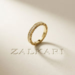 0.50CT Forever Bound Lab Grown Diamond Wedding Band For Her Gold