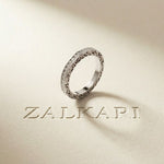 0.50CT Forever Bound Lab Grown Diamond Wedding Band For Her White 