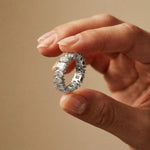 4.20CT Eternal Vows Mixed-Cut Lab Grown Diamond Wedding Band White 