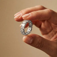 4.20CT Eternal Vows Mixed-Cut Lab Grown Diamond Wedding Band White 