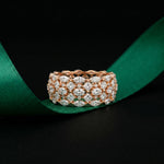 3.30CT Forever Intertwined Lab Grown Diamond Wedding Band white 