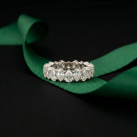 5CT Everlasting Harmony Lab Grown Diamond Wedding Band White