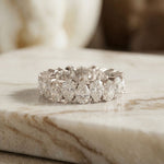 5CT Everlasting Harmony Lab Grown Diamond Wedding Band White