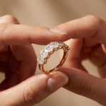 1.20CT Timeless Devotion Lab Grown Diamond Wedding Band Rose Gold
