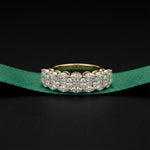 1.20CT Timeless Devotion Lab Grown Diamond Wedding Band Gold