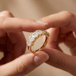1.20CT Timeless Devotion Lab Grown Diamond Wedding Band Gold