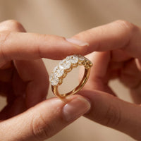 1.20CT Timeless Devotion Lab Grown Diamond Wedding Band Gold