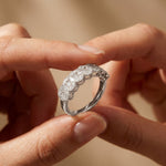 1.20CT Timeless Devotion Lab Grown Diamond Wedding Band White 