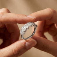 1.20CT Timeless Devotion Lab Grown Diamond Wedding Band White 