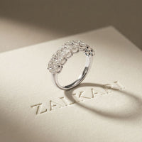 1.20CT Timeless Devotion Lab Grown Diamond Wedding Band White 
