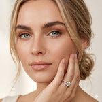 2.90CTW Cushion Lab Grown Diamond Two Row Split Shank Ring Rose Gold
