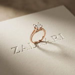 2.90CTW Cushion Lab Grown Diamond Two Row Split Shank Ring Rose Gold