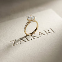 3.15CTW Round Cut Lab Grown Diamond Eternal Birthday Gift Ring Gold