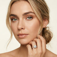 3.15CTW Round Cut Lab Grown Diamond Eternal Birthday Gift Ring White