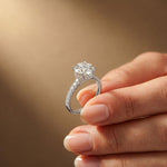 3.15CTW Round Cut Lab Grown Diamond Eternal Birthday Gift Ring White