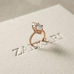 4.60CTW Marquise Cut Lab Grown Diamond Elvare Birthday Gift Ring Rose Gold