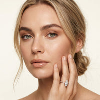 4.60CTW Marquise Cut Lab Grown Diamond Elvare Birthday Gift Ring Rose Gold