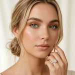 4.60CTW Radiant Lab Grown Diamond Valerisse Halo Ring For Her White
