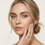4.60CTW Cushion Lab Grown Diamond Seravelle Ring For Girls Gold