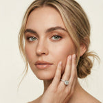 4.60CTW Cushion Lab Grown Diamond Seravelle Ring For Girls White